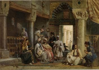unknow artist Arab or Arabic people and life. Orientalism oil paintings  425 china oil painting image
